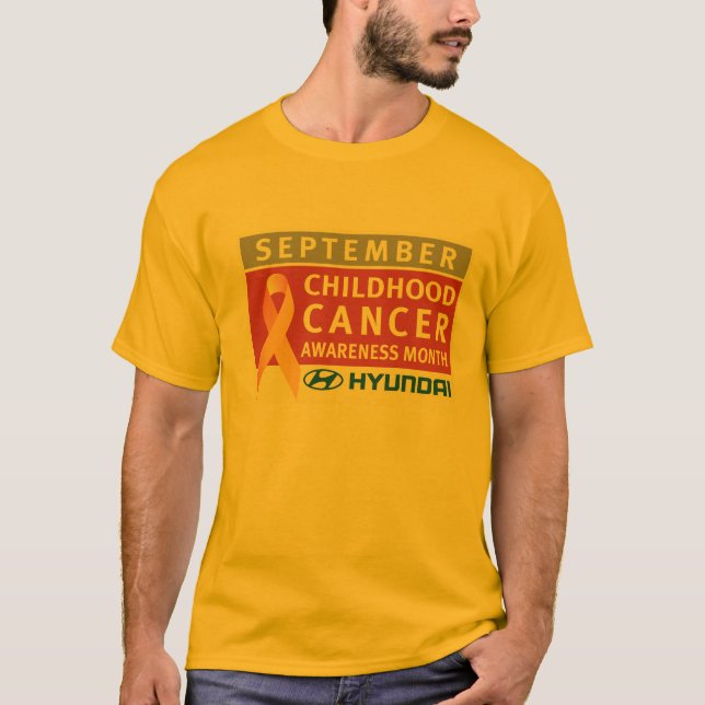 September Childhood Cancer Awareness Month T-Shirt (Front)