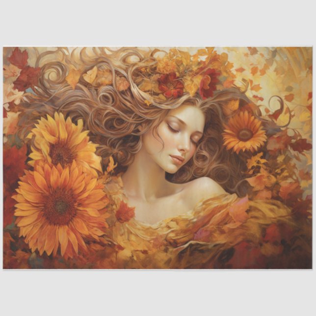 September Dreams Tissue Paper (Front)