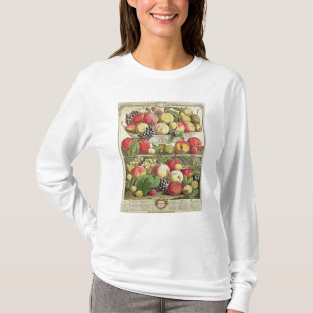 September, from 'Twelve Months of Fruits' T-Shirt (Front)