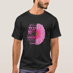 September Girl 1932  90 Years Old 90nd Birthday T-Shirt