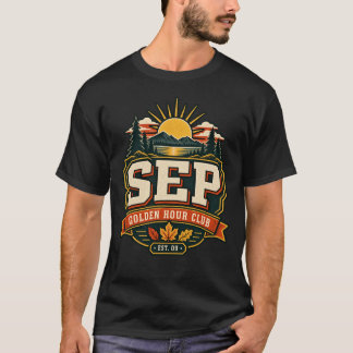September Golden Hour Club – Vintage Birth Month A T-Shirt