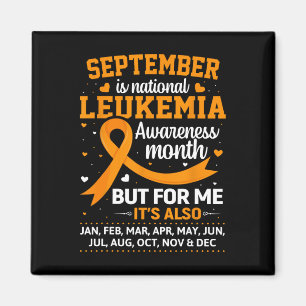 September Is Leukaemia Awareness Month  Magnet