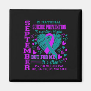 September Is National Suicide Prevention Awareness Magnet