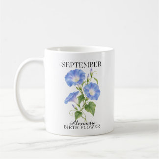 September Morning Glory Birth Flower Coffee Mug