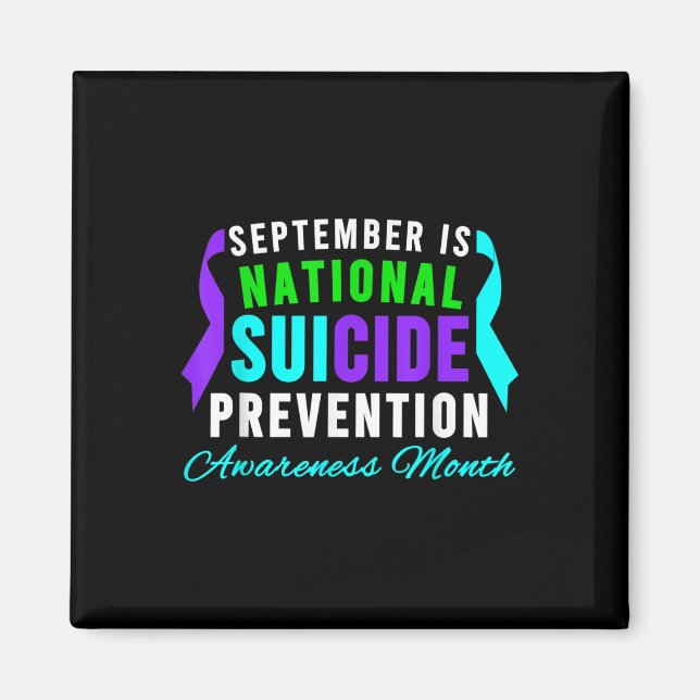 September National Suicide Prevention Awareness Mo Magnet (Front)