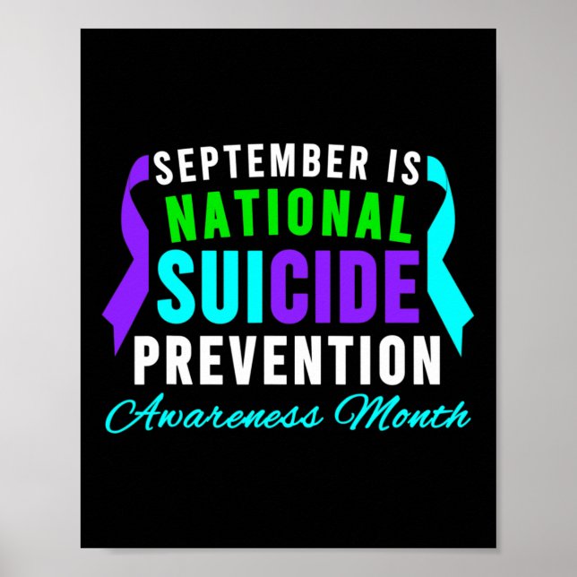 September National Suicide Prevention Awareness Mo Poster (Front)