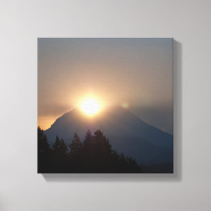 September Sunrise Canvas Print