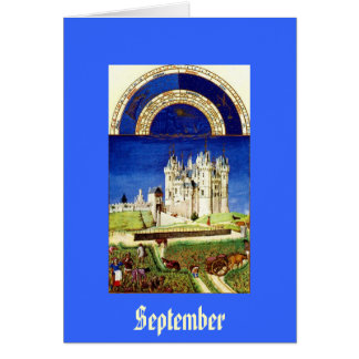 September - Tres Riches Heures du Duc de Berry