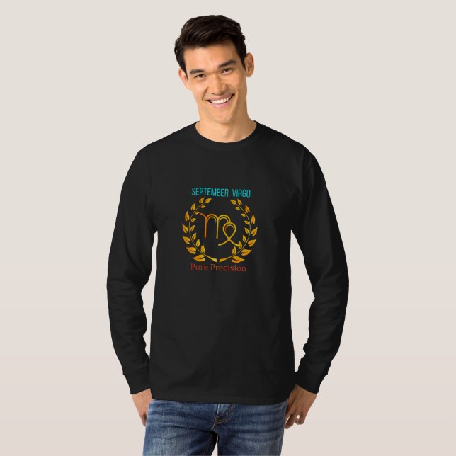  September Virgo: Pure Precision T-Shirt (Front Full)