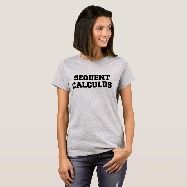 Sequent Calculus Fitted Shirt (Front Full)