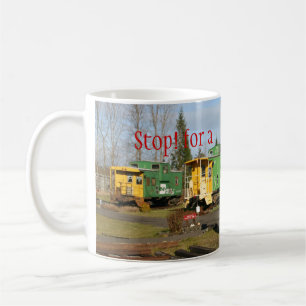 Sequim caboose coffee cup