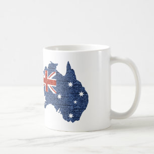 sequin australian flag coffee mug
