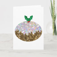 sequin christmas puddings