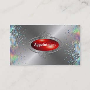Sequin Elegant Appointment Template Card