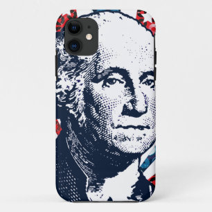sequin george washington iPhone 11 case