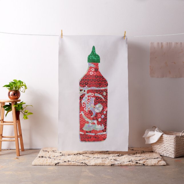 sequin hot sauce fabric (In Situ)