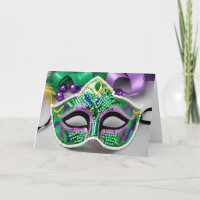 Sequin Mardi Gras Mask Birthday
