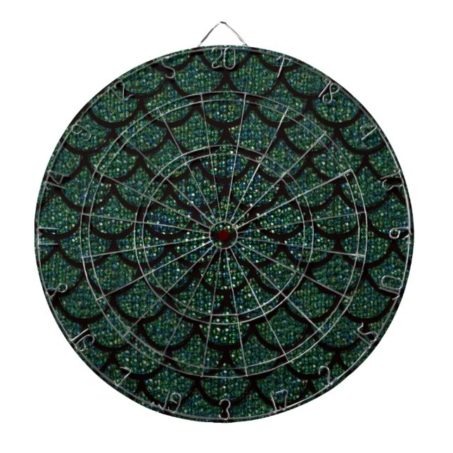 sequin mermaid dartboard (Front)