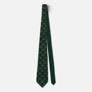 sequin mermaid tie