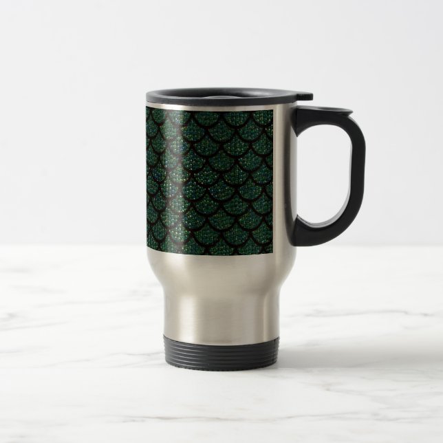 sequin mermaid travel mug (Right)