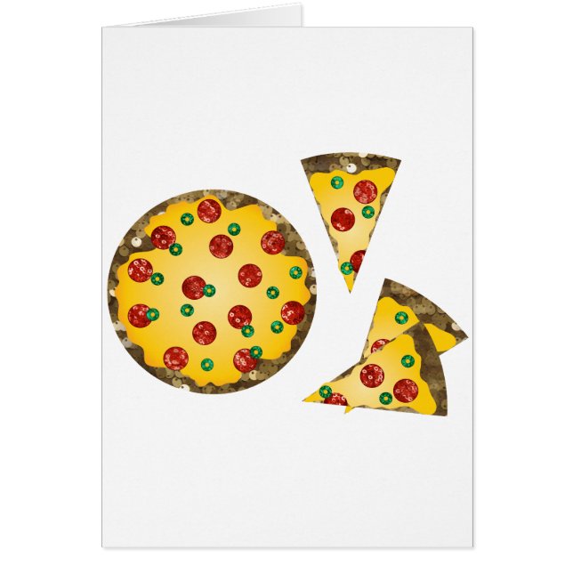 sequin pizza (Front)