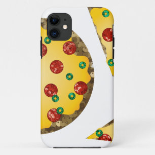 sequin pizza Case-Mate iPhone case