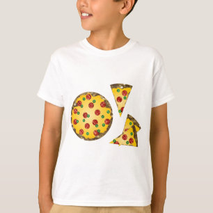 sequin pizza T-Shirt