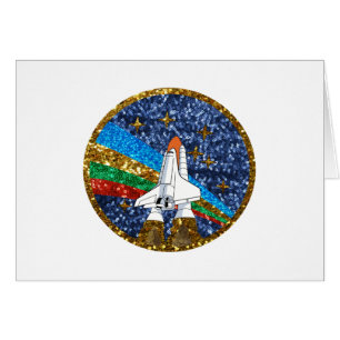 sequin space ship