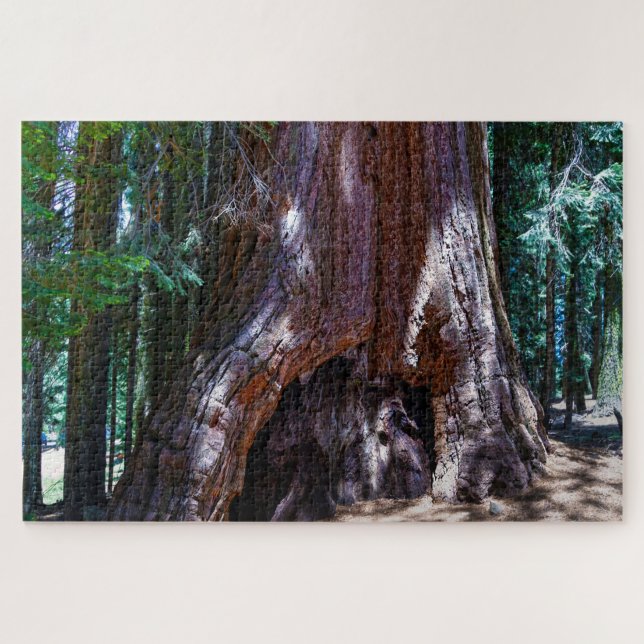 Sequioa Tree Sequioa National Park California. Jig Jigsaw Puzzle (Horizontal)