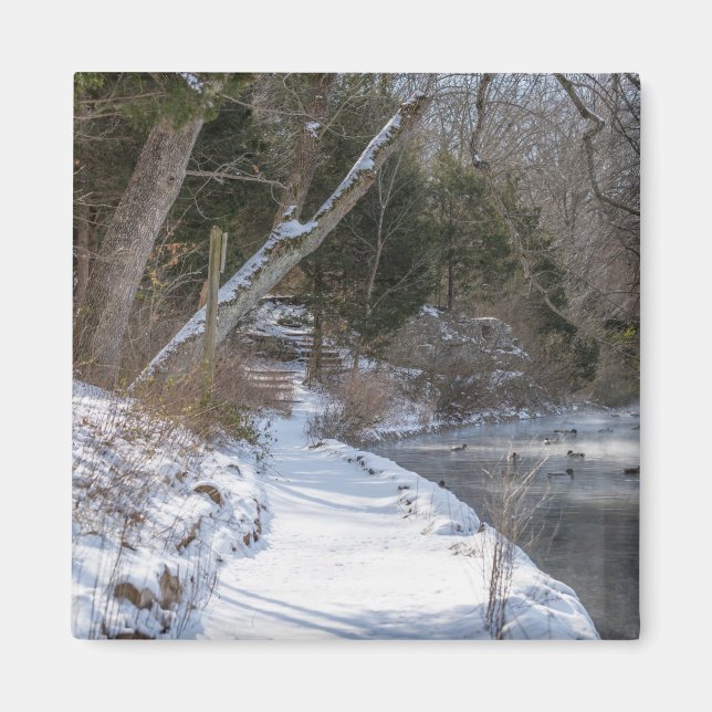 Sequiota Winter Walk Magnet (Front)