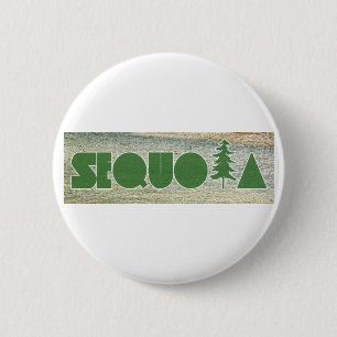 Sequoia 6 Cm Round Badge