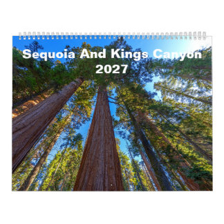 Sequoia And Kings Canyon 2027 Wall Calendar