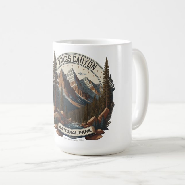 Sequoia and Kings Canyon National Parks california Coffee Mug (Front Right)