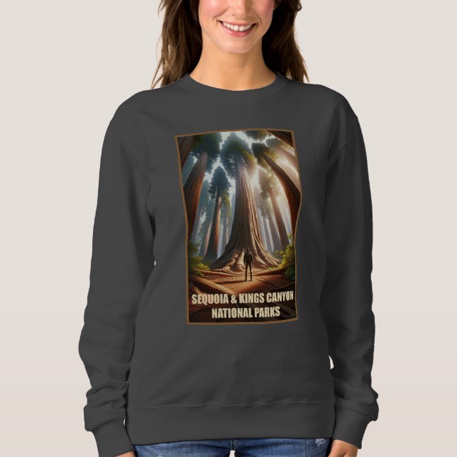 Sequoia & Kings Canyon National Parks Sweatshirt (Front)