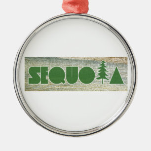 Sequoia Metal Tree Decoration
