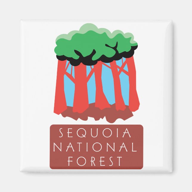 Sequoia National Forest Magnet (Front)