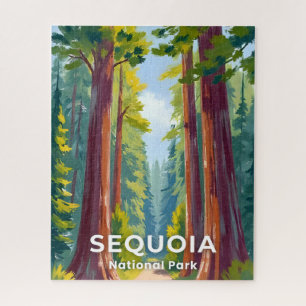 Sequoia National Park   California Art Jigsaw Puzzle