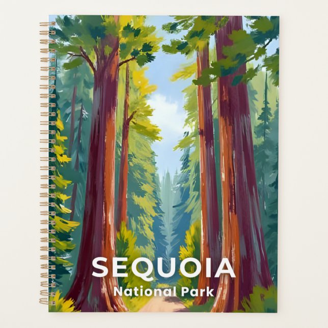 Sequoia National Park | California Art Planner (Front)