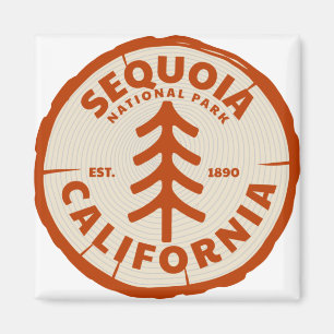 Sequoia National Park California Tree Magnet