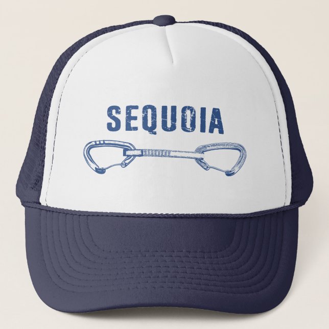 Sequoia National Park Climbing Quickdraw Trucker Hat (Front)