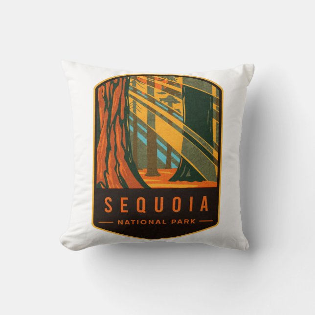 Sequoia National Park Cushion (Front)