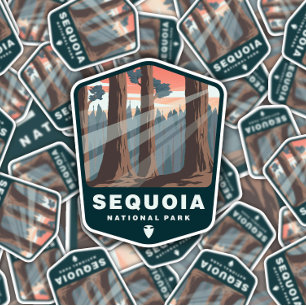 Sequoia National Park Die-Cut Sticker