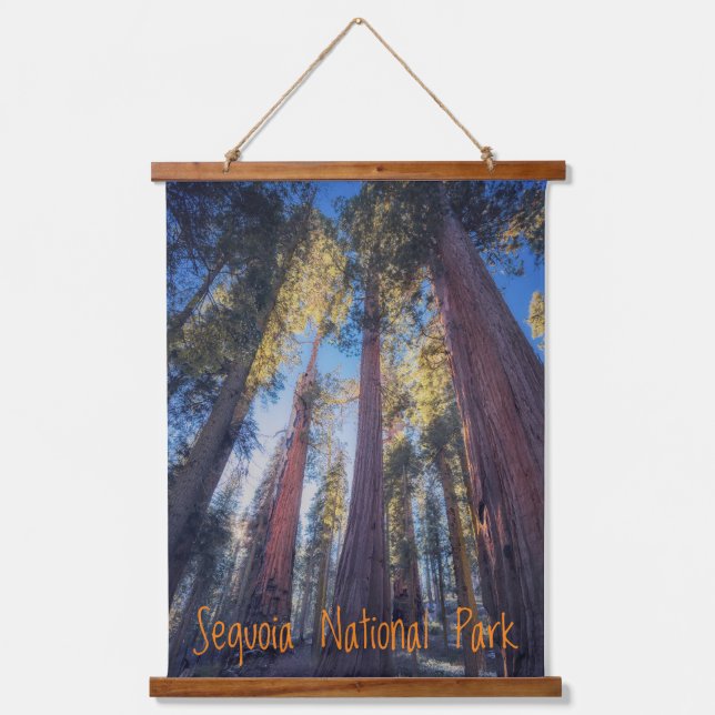 Sequoia National Park Forest Hanging Tapestry (Front)