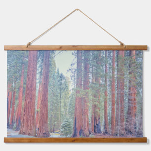Sequoia National Park Forest Landscape Hanging Tapestry