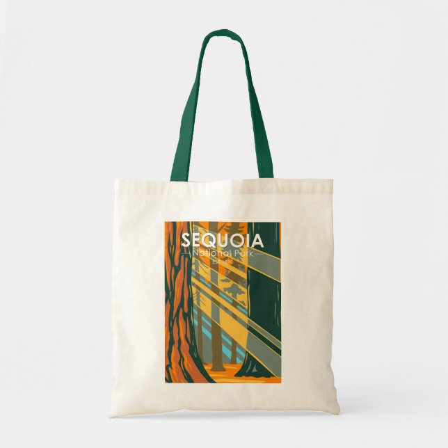Sequoia National Park Giant Sequoia Trees  Tote Bag (Front)