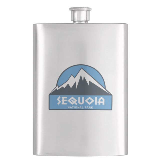 Sequoia National Park Hip Flask (Front)