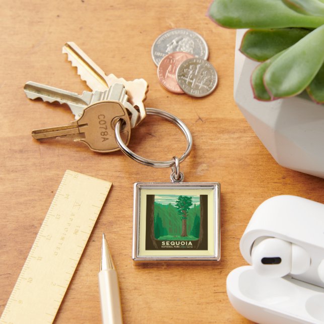 Sequoia National Park Key Ring (Desk)