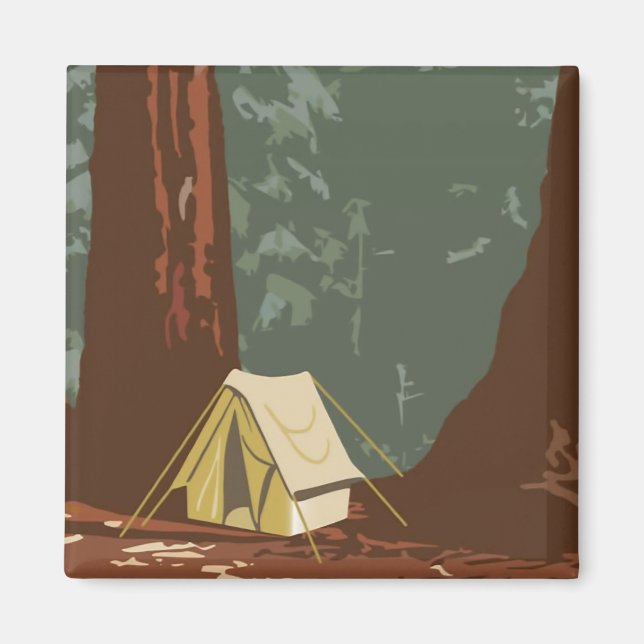 Sequoia National Park Magnet (Front)