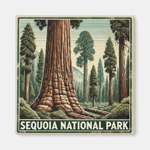 Sequoia National Park Magnet