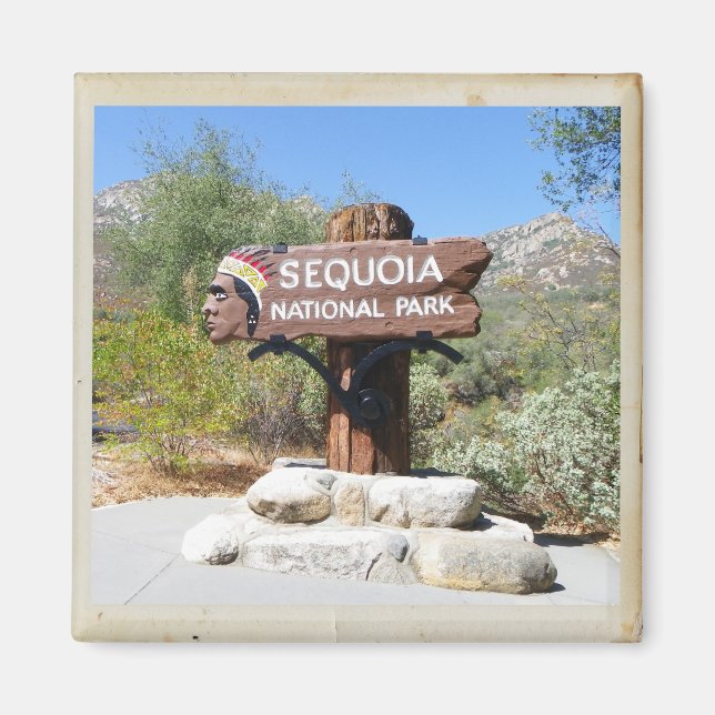 Sequoia National Park Magnet! Magnet (Front)